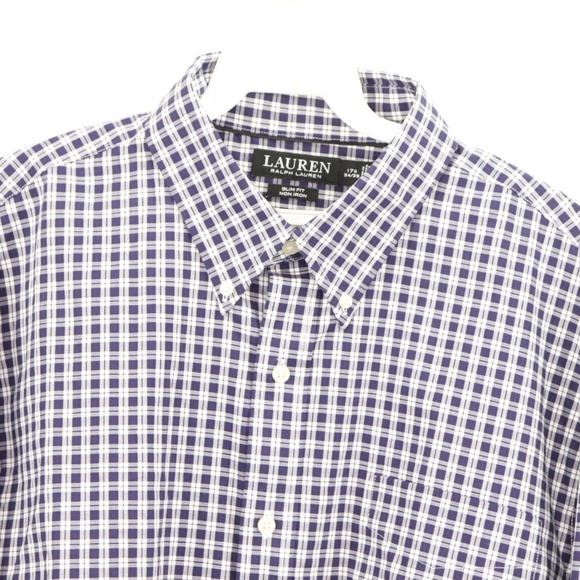 New Ralph Lauren Black Label Mens 17.5 34/5 Shirt - Picture 2 of 6